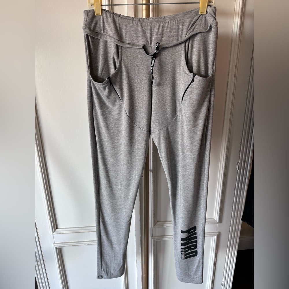 Gray Joggers with front pockets